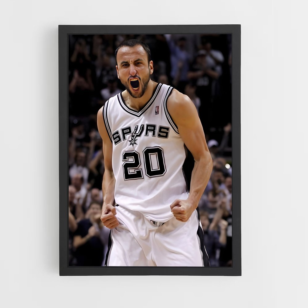 Poster Le Dunk Légendaire – affiche Basketball (vue 2)